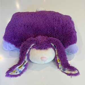RARE Pillow Pets Purple Bunny Plush